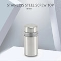 Miniatyrbillede 3 af 5: 30 Stykker 12 X 22mm Rustfrit Stål Afstandsstykke Glas Holder Skilt Montering -Z