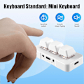 Miniatyrbillede 5 af 5: MK321U Programmerbart Makro Mini Tastatur 3 Tilstande Mekanisk Tastatur Gaming Keypad til Spil Multimedia