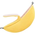 Miniatyrbild 4 av 5: Banan Hamster Säng Hus Hängmatta Litet Djur Varm Säng Hus Bur Bo Hamstertillbehör För Sockerglidare Hamster Liten Fågel Husdjur (banan)
