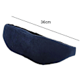 Miniatyrbillede 2 af 3: Skygge 3D Memory Foam Sovemaske Flyvning Frokostpause