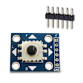 Miniatyrbilde 2 av 5: 5-veis navigasjonstastmodul 5D Rocker Mikrokontroller Multifunksjonell Bærbar Praktisk Tastatur S