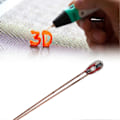 Miniatyrbillede 3 af 5: 30 STK MF51 Enkelt Hoved Glasforseglet Termistor Høj Temperaturbestandig NTC Termisk Modstand MF51 203F B3950 L65 (20K B3950) YEMAA