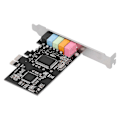 Miniatyrbilde 3 av 5: PCI-E 5.1 Lydkort CMI8738 Chip Stereo Lydkort Støtte for Windows 7 for Stasjonær Datamaskin YEMMA