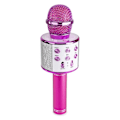 Miniatyrbillede 5 af 5: Karaoke Mikrofon med Højttaler og Bluetooth Pink