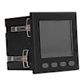 Miniatyrbillede 2 af 5: Sort Smart 3-faset Spændingsmåler LCD-Display Intelligent ABS Flammehæmmende Kabinet Voltmeter AC220V YEMAA