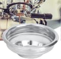 Miniatyrbilde 3 av 5: 58mm filterkurv, rustfritt stål kaffefilter espressomaskin bunnløs
