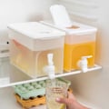Miniatyrbillede 1 af 5: 4L Stor Drikkevare Dispenser Juice Infuser Vand Dispenser Beholder med Hane, til Servering af Cocktails, Juice, Vand (1 stk)
