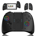 Miniatyrbillede 1 af 5: LinYuvo KS53 JoyPad Til Nintendo Switch Trådløs Bluetooth Controller Auto-Fire Gamepad Controller Kompatibel Nintendo Joystick