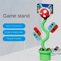 Miniatyrbillede 3 af 5: Til Switch Stand Opbevaringsholder Ns Mad Blomst Organizer Rack Opladningsstand Desktop Ornament Legetøj A