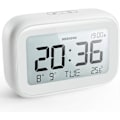 Miniatyrbillede 1 af 5: Digitalt Vækkeur til Soveværelse Rejse Kontor - Moderne Minimalistisk Stil med LCD-Display