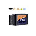 Miniatyrbillede 1 af 2: Bluetooth ELM327 / OBD2 Fejlkodelæser Diagnostik Sort