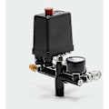 Miniatyrbillede 3 af 5: Trykregulator med trykføler til kompressor Trykføler med 2 display