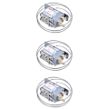 Miniatyrbilde 1 av 5: 3x AC 220v-250v Volt 5(4)a 3-polet 5.8mm Sjaktdiameter Kjøleskapstermostat