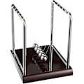 Miniatyrbillede 4 af 5: Newtons Vugge Pendul, Evighedsmaskine Skrivebordslegetøj, Svingende Kinetiske Kugler Til Kontorindretning (7 X 7 X 6 Tommer)