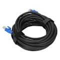 Miniatyrbilde 5 av 5: 40Gbps 2000Mhz Cat8 Ethernet-kabel Gullbelagt RJ45-leder LAN-ledninger for Huber Rutere Nettverk Adaptere (8m 26.2ft)