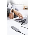 Miniatyrbilde 2 av 5: M.2 NVMe SATA SSD-kabinett 10 Gbps M.2 til USB Type C Ekstern Adapter Fingeravtrykk Kryptering M