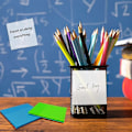 Miniatyrbild 4 av 5: 12-pack 3x3 tum Klara Självhäftande Notisar 50 Ark Per Block Genomskinliga Självhäftande