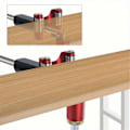 Miniatyrbillede 5 af 5: Multifunktionelle Hjulmarkeringsværktøjer Præcisionsmarkering Lineær Bue Dobbeltformål Scriber Solid Metal Bar Scribe Værktøj