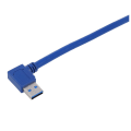 Miniatyrbild 3 av 5: Blå Supersnabb Usb 3.0 Typ A Hane Till Mini B 10 Stift Hane Adapterkabel