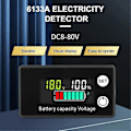 Miniatyrbild 3 av 5: LCD Vätskekristall 8-100V Voltmeter Batteri Bil Strömdetektering Digital Litiumbatteri Kapacitetsdisplaymodul,B