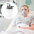 Miniatyrbillede 5 af 5: Oxygen Generator Luftfugtighedsflasker, Udskiftning Praktisk Genanvendelig Oxygenkoncentrator Luftfugtighed