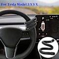 Miniatyrbild 1 av 5: Motvikts Autopilotvikt för Tesla Model 3 Y S X Bilstyrningshjulsförstärkare Fsd Buddy Automatisk Assisterad Vikt Justerbar