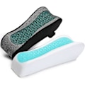 Miniatyrbillede 1 af 5: LargeLeaf Stol Ergonomisk Armlæn Kølende Gel Puder Albue Pude Trykaflastning Kontorstol Gaming Stol Armlæn med Memory Foam Armlæn Puder 2 Stk