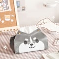 Miniatyrbild 4 av 5: PU Läder Tissue Box Hållare Pappershållare För Ansiktsservetter Box Omslag Banmo