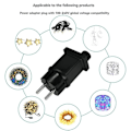 Miniatyrbilde 4 av 5: 3.5V 3.6W Plugg LED Strømforsyning LED Transformator Plugg Adapter IP44 Vanntett Strøm Julelampe A
