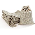 Pikkukuva 1 / 4: 24 kappaleen juuttikassit (15 x 20 cm) - Adventtikalenteri ja askartelut
