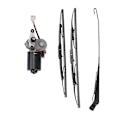 Miniatyrbilde 1 av 5: 1 Sett Dc12v 30w Universal Utv Elektrisk Vindusviskermotorsett Viskermontering For Ranger Rzr 900