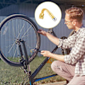 Miniatyrbild 2 av 5: 7st Däckventilsförlängningsadapter, Universal 45 90 135 Ventilsförlängning, Schrader Ventilsförlängning, Mässing Luftdäckförlängning Schrader För Bil Motorcykel