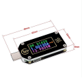 Miniatyrbild 3 av 3: Rd Tc66 Typ-C Pd Trigger USB Voltmeter Ammeter Spänning 2 Vägs Ström Mätare Multimeter Pd Laddare B