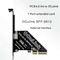 Pikkukuva 5 / 5: PCIe 4.0 X4 - Oculink SFF8611/8612 -laajennuskortti Win/Linuxille