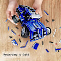 Miniatyrbild 2 av 5: Fjärrkontroll Byggsatser, STEM-leksaker för pojkar/flickor 6-12 år, Pedagogiskt byggset för Pickup eller Racingbilmodell, Bästa födelsedagspresenterna