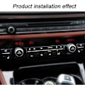 Miniatyrbillede 3 af 5: 12 stk. Knapnøglehætter A/c Varmelegemekontakt Sæt Panel Til F07 Gt/f10/f11 F01/f02