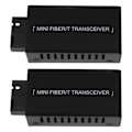 Miniatyrbilde 2 av 5: 1 Par Gigabit Mini SFP Media Converter Enkelt Fiber Single Mode SFP og RJ45 SC Port 3km Fiber Optisk Transceiver Mottaker EU Plugg YEMMA