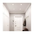 Miniatyrbild 1 av 5: 12W 1cm Panellampa Ultra-tunn Inbyggd Rund Downlight Köksfotplattor Led Panellampa Inbyggd