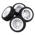 Pikkukuva 3 / 5: 68mm 1/10 RC-auton renkaat On Road Touring Drift-autolle Renkaat Vanteet Tt01 Tt02 Tt02b Xv01 Ta06 Ptg-2,wh