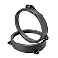 Miniatyrbillede 1 af 5: Fordør Højttaler Adapter 6.5 Tommer til Subaru Forester Impreza Outback WRX/STI Audio Højttaler Spacer
