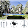 Miniatyrbild 3 av 5: Trampolintillbehör för trampolinstolpar Trampolinbrickor Skruvar för att fästa trampolinen Lämplig för stor trampolin och liten trampolin Qyr