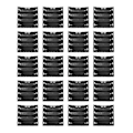Miniatyrbillede 1 af 5: 20 stk Batteriholderboks Sort til 4x 13.7v 18650 Batteri