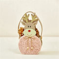 Miniatyrbillede 2 af 5: Julegodtepose Rensdyrpose Vintergaver Slikpose - Designartikler til Jul Vinter Pink