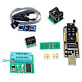 Miniatyrbild 1 av 2: 1Set CH341A 24 25 Serie EEPROM Flash BIOS USB Programmer+SOIC8 SOP8 Test Clip+SPI .8V Adapter+SOP8