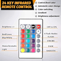 Miniatyrbilde 3 av 5: 3D Natt LED Lys Lampe Base LED Lys Display Base Lysende Base Stativ 16 Farger Med Fjernkontroll Og USB-Kabel