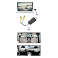 Miniatyrbild 2 av 5: USB till CVBS RCA Videoutgång Adapter Box Gränssnitt Anslut till Monitor Display Enhet för Android Radio Multimedia(A)-Bra