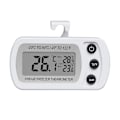 Miniatyrbillede 3 af 5: Elektronisk digitalt køleskabstermometer LCD-skærm fryser temperatur med krog høj & lav -20c til 50c
