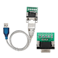 Pikkukuva 1 / 4: USB - RS485 -sovitinkaapeli, muunnin, yhteensopiva RS232-, RS485- ja RS422-standardien kanssa, YEMMA