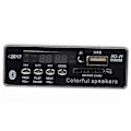 Miniatyrbilde 2 av 4: Mini 12V Blå Lys MP3 Dekoder Audio Dekodingstavle Tidvisning Støtter U-Disk TF Kort FM Dekodermodul