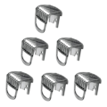 Miniatyrbilde 1 av 5: 6 stk. Skjeggtrimmerkam for barbermaskin Qt3300 Qt3310 Qt4000 Qt4005 Qt4007 Qt4008 Qt4012 Qt4013 Qt4014 Qt4015 Xa4003